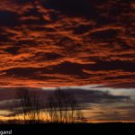 Tannheim-WS: Wolkenhimmel vor Sonnenaufgang