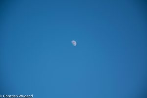 Mond bei Tag